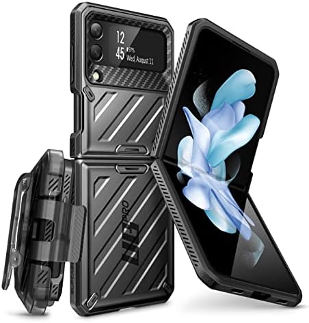 Supcases Unicorn Beetle Pro Series futrola za Samsung Galaxy Z Flip 4 5G, Dual sloj punog zaštitnog kaloga s futrolom sa futrolom