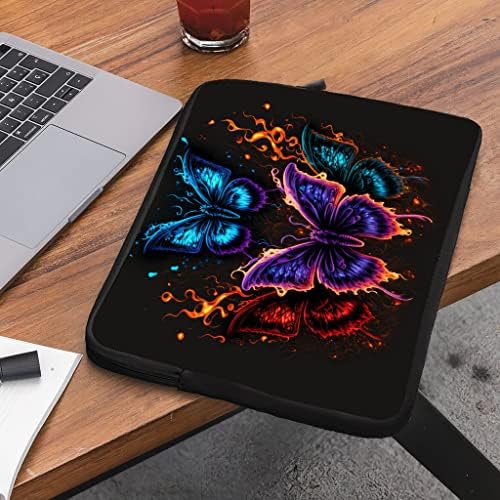 Šareni leptir 16 inčni laptop dvostrani rukav - Art Laptop rukav - Cool laptop rukava sa patentnim zatvaračem