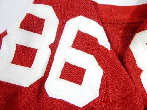 2011 San Francisco 49ers Brian Jennings 86 Igra Izdana Crveni dres 48 DP37161 - Neintred NFL igra rabljeni dresovi