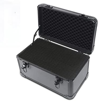 WDBBY prijenosni aluminijski kutija za sigurnosnu opremu Toolbox Instrument kutija za pohranu kofer otporna na udarca sa spužvom 37