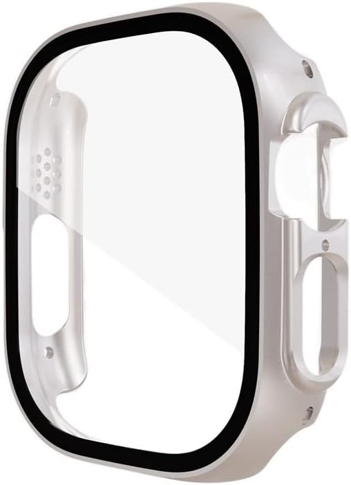 Maalya Staklo + poklopac za Apple Gleda Ultra 49 mm kaljenog kaljenog papira Prozirni ekran zaštitni ekran IWATCH Ultra 49mm Case