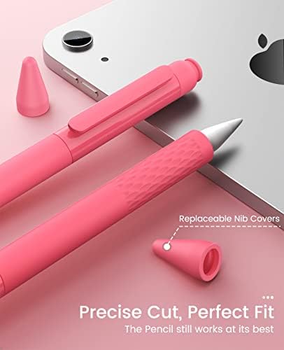 Moko silikonska olovka za olovku za jabuku 1. generacija, lagana jabučna olovka Silikonska pokrivačica protiv klizanja Grip iPad olovka