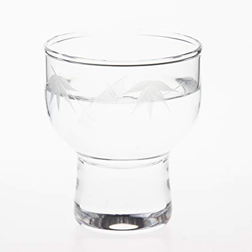 東洋 佐々 木 ガラス Toyo Sasaki Staklo 00301-75 Hladno ime Glass, Kiriko Cup, Bambus Kiriko, Perilica suđa, napravljena u Japanu, cca. 2.4