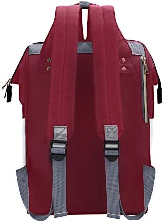 Sažetak rubanja rublja ruksaka stilski materinsku peppy torba multifunkcijsko vodootporno putovanje u rame