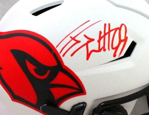 JJ Watt autographed Cardinals F / S lunarna speedflex kaciga-JSA W Auth * NFL kacige sa crvenim autogramom
