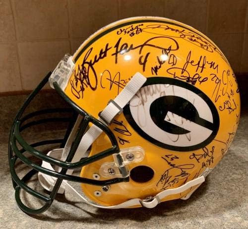 Reggie White Game Weat Used Team potpisan Packers Super Bowl XXXI Pro kaciga JSA-nepotpisana NFL igra Polovni šlemovi