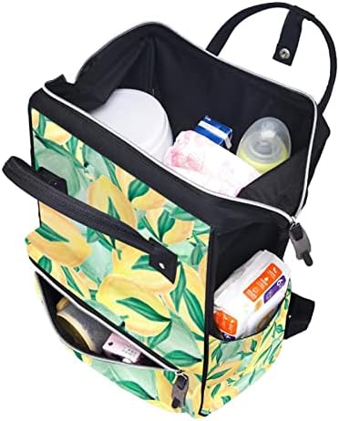 Guerotkr putni ruksak, torbe za pelene, ruksak pelena, akvarelni voćni limun