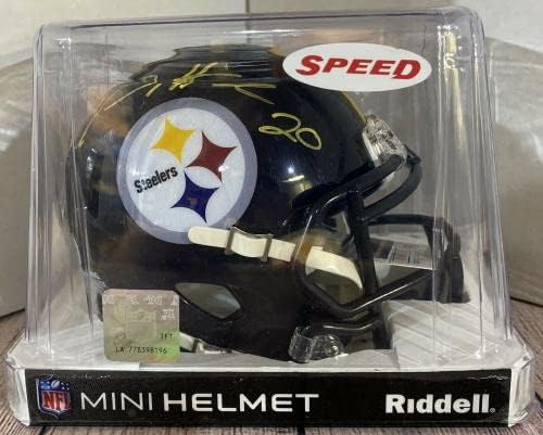Pittsburgh Steelers Cameron Sutton Potpisao Speed Mini Kaciga Jsa Coa!! - Potpisani NFL šlemovi