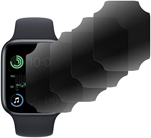 Bwedxez 4 kom. Privatnost Zaštitni zaslon protiv sjaja protiv špijunskog mekog filma za Apple Watch SE 2022 44mm Apple Watch SE 2020
