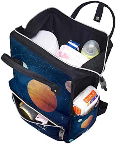 Šareni akvarel solarni ručni ruksak s promjenom torbi za dječje djevojke Dječje djevojke mama torba