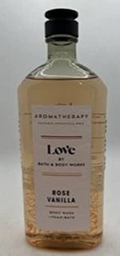 Kupatilo & amp; Body Works aromaterapija Rose vanilija pranje tijela & amp; pjenasta kupka ,10 fl oz