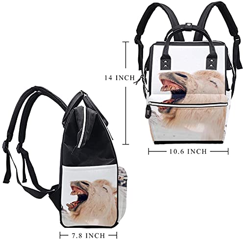 Roaring Pelene za životinje Tote torbe mammmy ruksak veliki kapacitet pelena torba za staračku torbu za njegu beba