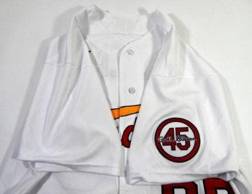 2021 St. Louis Cardinals Tyler Heineman 66 Igra izdana Bijeli dres Gibson 45 4 - Igra Polovni MLB dresovi
