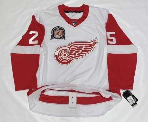 Darren McCarty potpisao je Adidas Detroit Crvena krila 1997 Stanley Cup Jersey PSA COA - autogramirani NHL dresovi