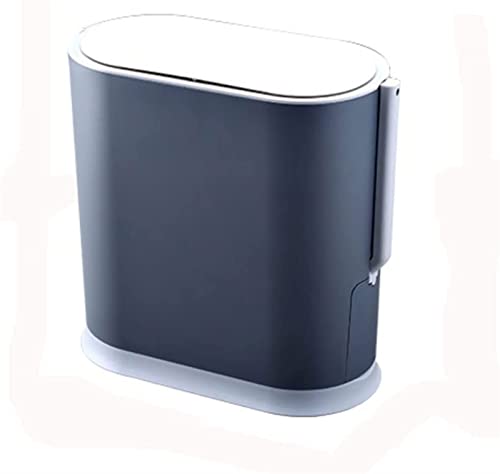 8L pametno smeće može indukciju domaćinstva vodootporni toalet poklopac toaletna četkica integrirani papir baske kanta za smeće