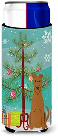 Caroline's bysures BB4187MUK veseli božićni drv irski terijer Ultra Hugger za tanke limenke, može li hladnjak rukav zagrliti rukav
