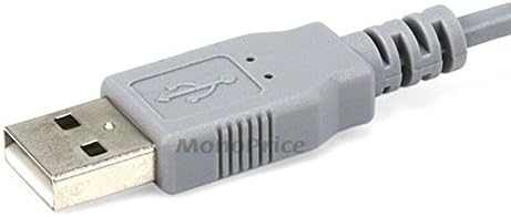 Monopricija 6 stopa A do mini-B 4PIN USB kabel sa feretom za digitalni fotoaparat Fuji, sivom boju