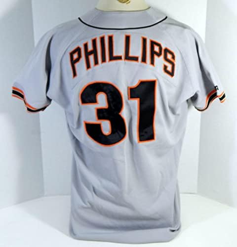 San Francisco Giants J.r Phillips 31 Game Izdana siva Jersey DP17516 - Igra Polovni MLB dresovi