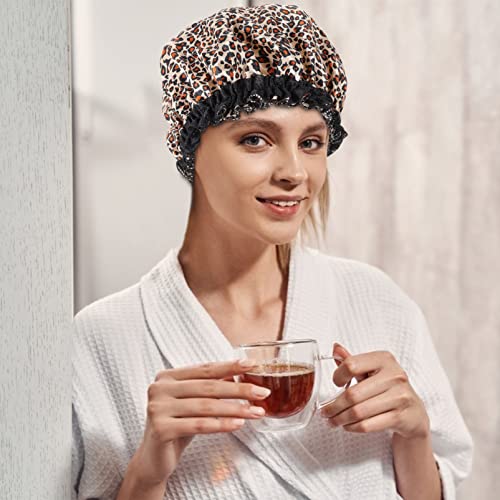 Doitool Womens Hat ženski šeširi ženski kape Podesivi za spavanje BONnet za ponovni tuš kapu za kupanje kapu za kupanje elastična