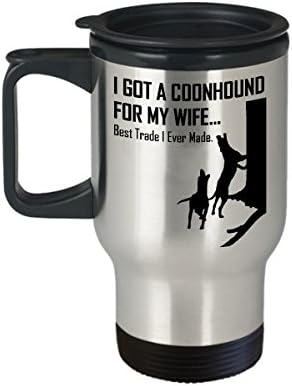 Imam koonhound za svoju ženu smiješnu lov na lov na putnicu