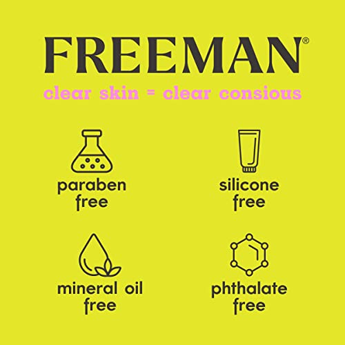 FREEMAN Clearing Sweet Tea & amp; limunova glinena maska za lice, antioksidans bogat tretman za njegu kože, štiti kožu i posvjetljuje