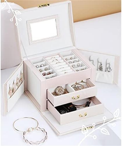 MXiaoxia PU kožna nakita za odlaganje nakita Portable Europska kutija za nakit Prikladna nakit nakita