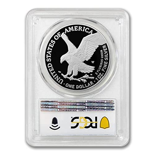 2022 W 1 oz OSONA Američki srebrni Eagle PR-70 duboki CAMEO $ 1 PCGS država mit