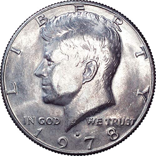 1978 D Kennedy pola dolara 50c o necrtenom