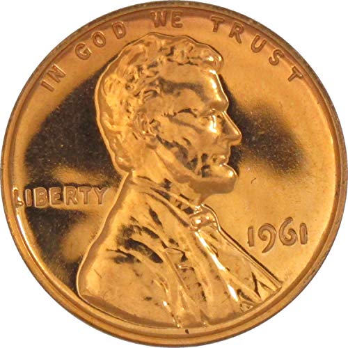 1961 Lincoln Memorial Cent Compun Penny 1C kolekcionarski