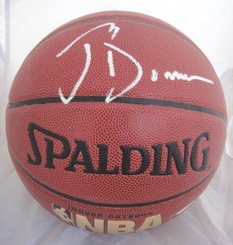 Joe Dumars potpisao je spaling u zatvorenom / vanjskom košarkaju JSA - autogramirane košarkama