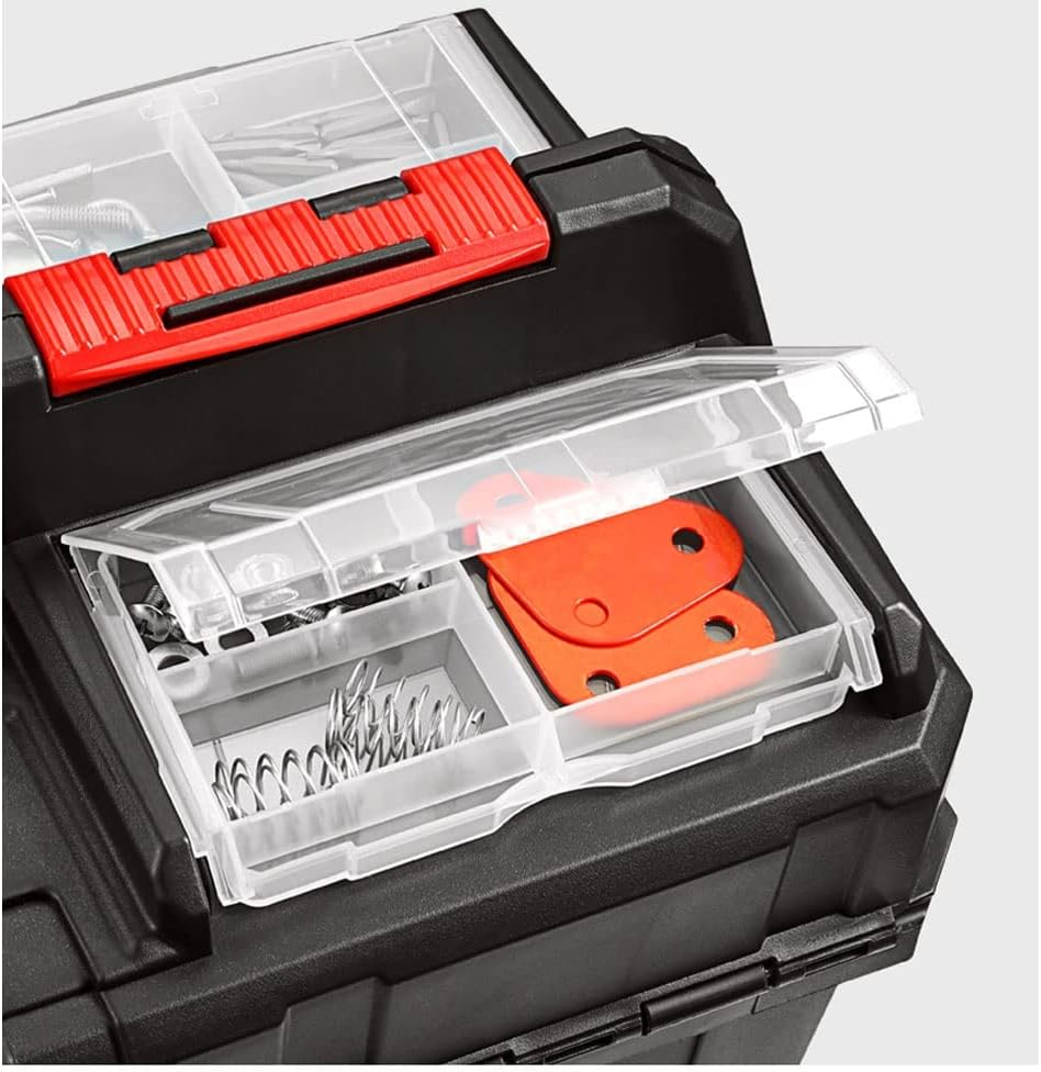 TJLSS multifunkcionalni plastični okvir za alat koji se može prenositi prijenosni kofer Case veliki kapaciteti Organizator kutije