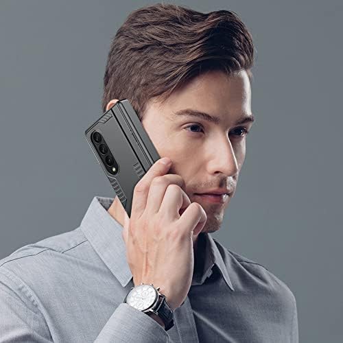 Leiau za Samsung Galaxy Fold 4 Kućište: Ugrađeni udarac u puni zaštitu šarke Čvrsta zaštitna zloz 4 telefon za telefon sa zaštitnikom