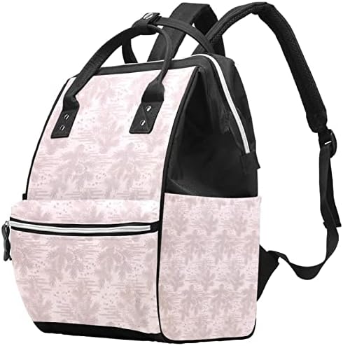 VBFOFBV ruksak pelena, veliki ruksak za pelenu, ruksak za putovanja, ruksak za laptop za žene, japanska jednostavna pine ružičasta