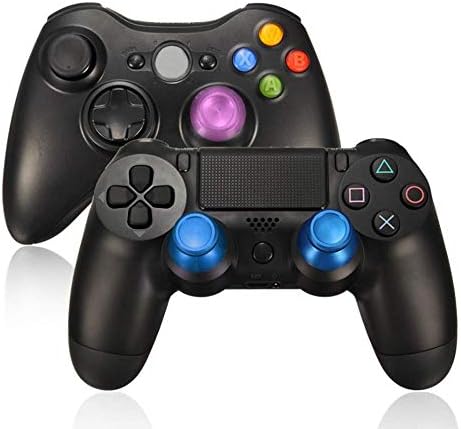 Kape sa štapićem za palac zamjena gljiva klackalica metalne analogne kape džojstika za Playstation 4 PS4 PS3 Xbox One