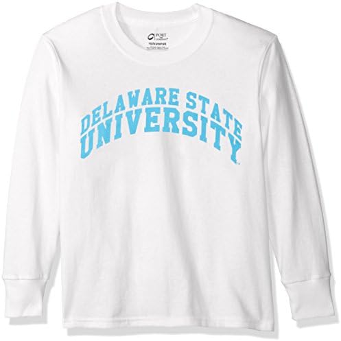 Campus Merchandise NCAA Portland Pilots Mladi majica dugih rukava, X-mali, bijeli