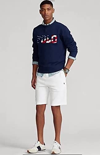 Polo Ralph Lauren Muška Americana SAD Fleece Logo Duks, mornarsko plava