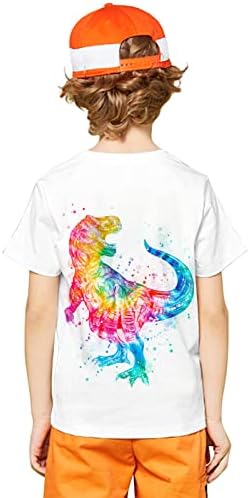 LAIDIPAS Dječaci Djevojčice 3D grafičke majice Cool Crewneck T-Shirt Unisex kratki rukav Top Tees 6-16 godina