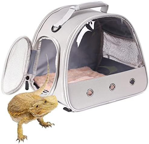 Gvineja Big nosač ruksaka, svemirska kapsula Prozor mjehurića s malim životinjskim putničkim ruksak za ježev zmaj za parofon za židhog