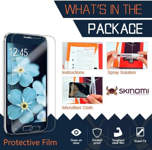 Skinomi zaštitnik kože za cijelo tijelo kompatibilan sa Asus ZenPad s 8.0 TechSkin Full cover Clear HD Film