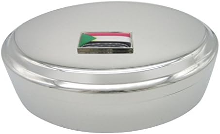 Kiola dizajnira tanka obrubljena sudanska zastava na nakit za nakinu