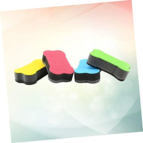 NUOBESTY školski pribor 12kom magnetna Školska mala gumica za dom nasumična za kancelarijski i kancelarijski materijal u boji Crne