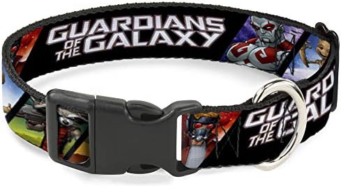 Kopča za mačke ovratnik Breakaway Guardians Of The Galaxy 5 poza znakova blokovi 6 do 9 inča širine 0,5 inča
