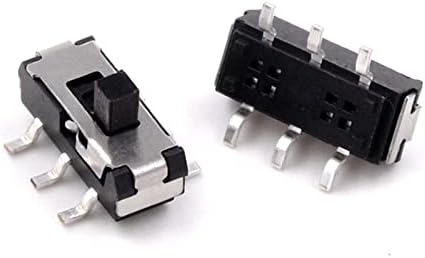 Micro Switch 100kom MSS22D18 minijaturni SMD SMT slajd prekidač 2p2t 6pin ručka visoka 2mm za DIY elektronsku dodatnu opremu