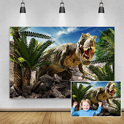 3D fotografije dinosaurusa pozadine,Yeele Vinyl 15x10ft Park Tyrannosaurus foto pozadina Studio rekviziti Booth party dekoracija