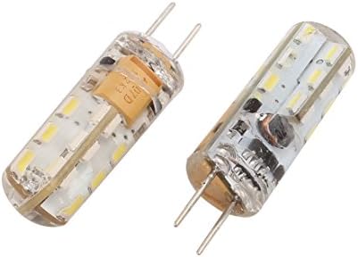 Aexit 2kom AC/DC rasvjetna tijela i komande 12V 1.5 W G4 3014SMD LED kukuruzna sijalica 24-LED silikonska lampa toplo Bijela