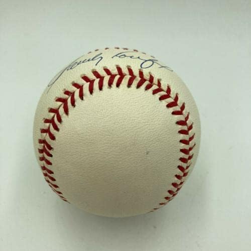 Prekrasna pješčana koufax potpisala je bajzbol nacionalne lige za matira DNK 9 - autogramirani bejzbol