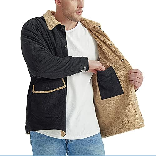 ADSSDQ Zimski kaput, Trendi kaput čovjek Izlazi preko zimske plus veličine dugih rukava vjetrovska jakna Turtleneck zip fit solid2