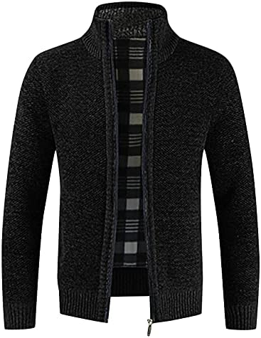 Adssdq super meka jakna Muški zip jeseni dugi poliesterski salon dugačak poliesterski ležerni u boji