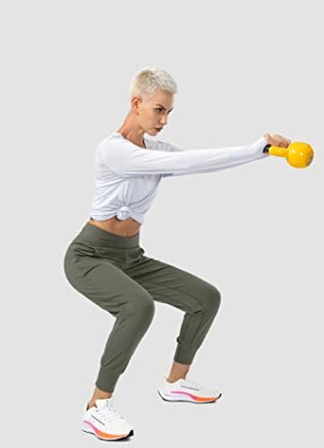 Ženski jogeri sa patentnim zatvaračima sa džepovima sa zatvaračem Visoki struk Atletic Workout Yoga Hlače Joggers za žene