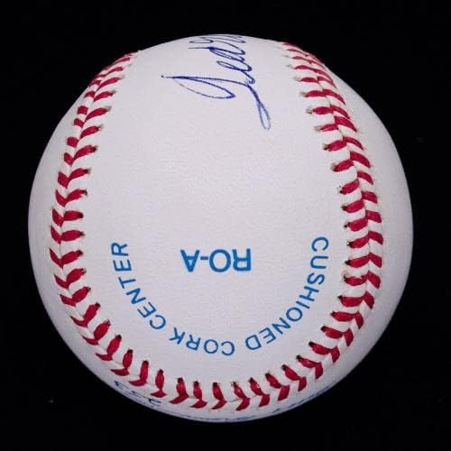 Super Bold Ted Williams potpisali su autogramirani OAL bejzbol JSA LOA Ocjenjivane metvice 9 - autogramirani bejzbol